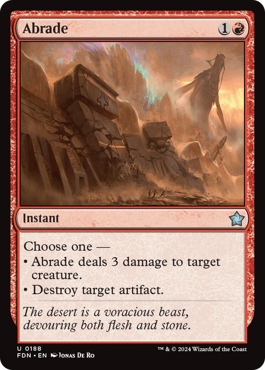 Image for Abrade (188) - Magic: The Gathering