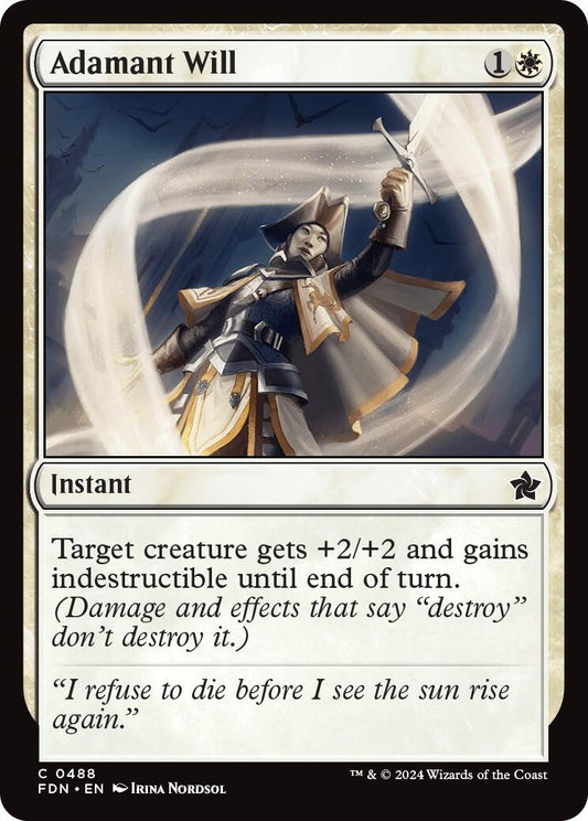 Image for Adamant Will (488) - Magic: The Gathering