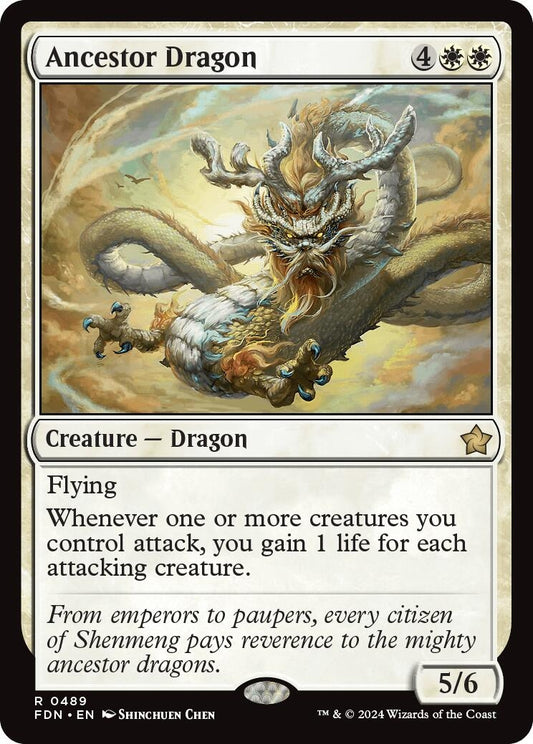 Image for Ancestor Dragon (489) - Magic: The Gathering