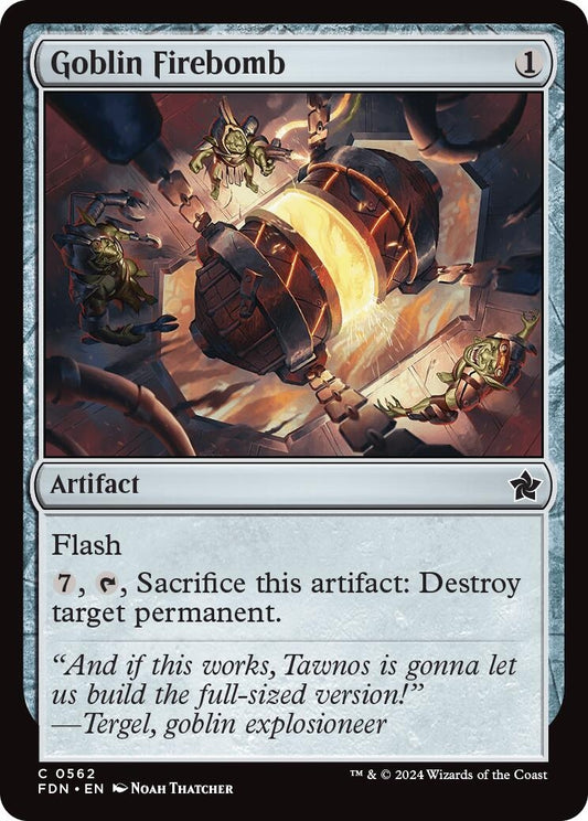 Image for Goblin Firebomb (562) - Magic: The Gathering