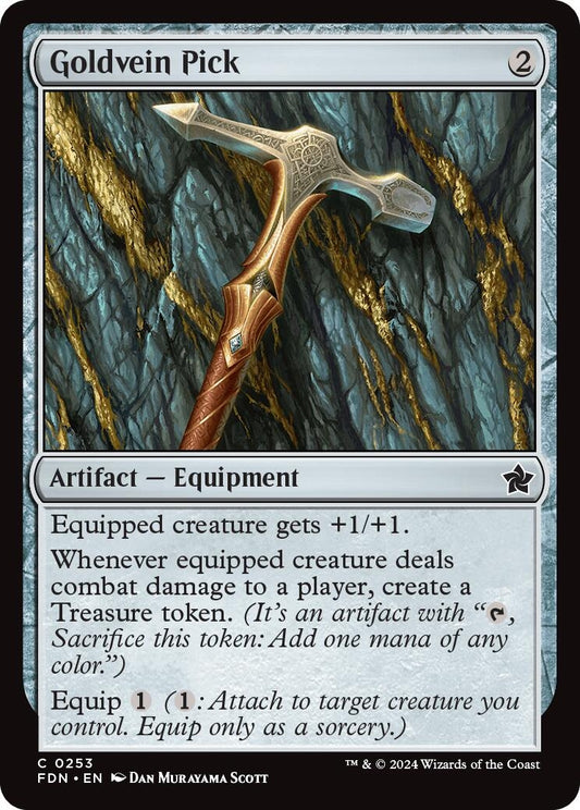 Image for Goldvein Pick (253) - Magic: The Gathering