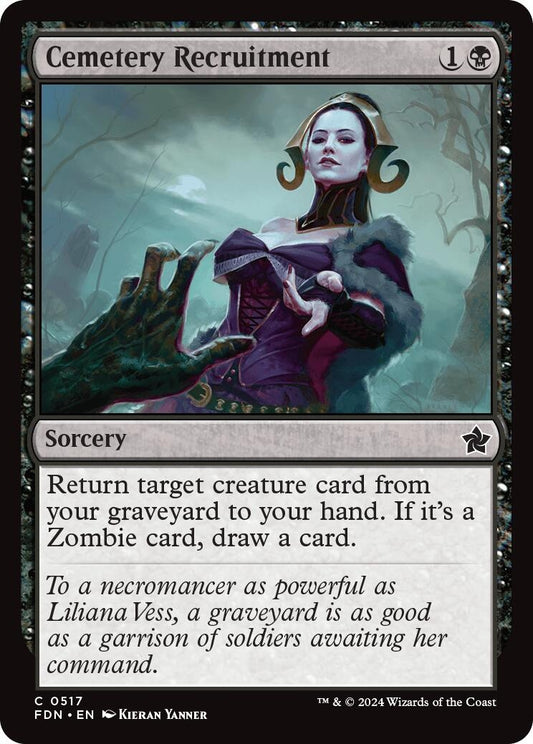 Image for Cemetery Recruitment (517) - Magic: The Gathering