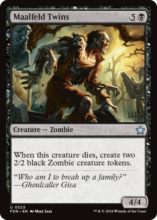 Image for Maalfeld Twins (523) - Magic: The Gathering