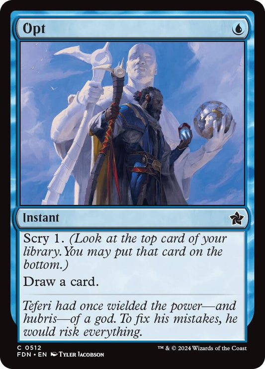Image for Opt (512) - Magic: The Gathering