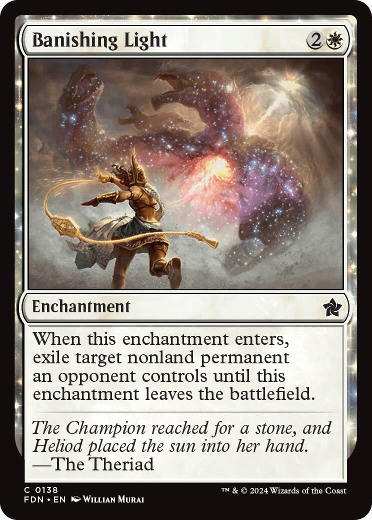 Image for Banishing Light (138) - Magic: The Gathering