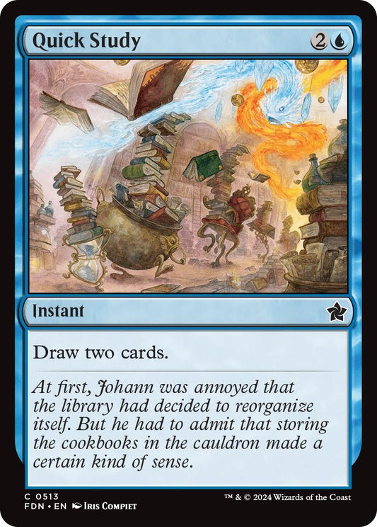Image for Quick Study (513) - Magic: The Gathering