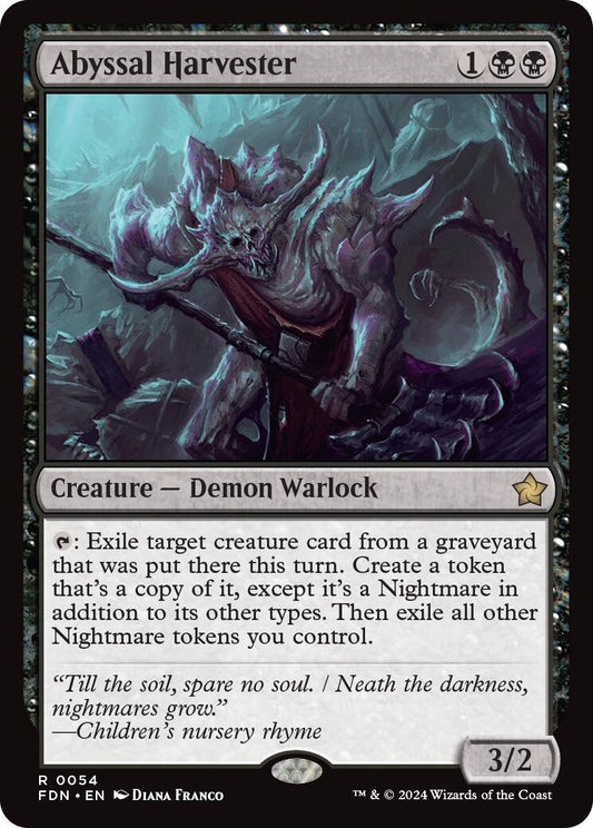 Image for Abyssal Harvester (54) - Magic: The Gathering