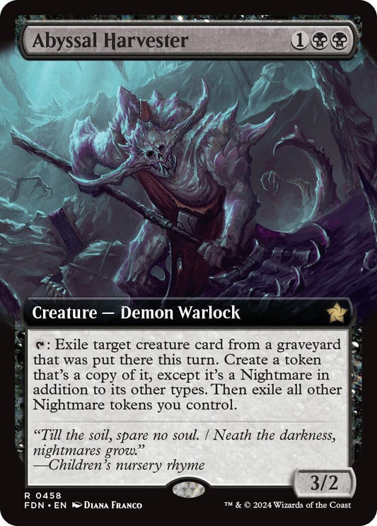 Image for Abyssal Harvester (Extended Art) (458) - Magic: The Gathering