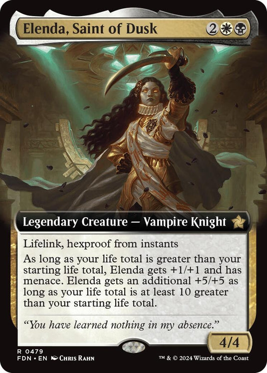 Image for Elenda, Saint of Dusk (Extended Art) (479) - Magic: The Gathering