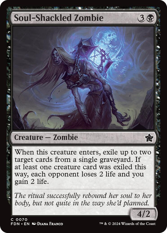 Image for Soul-Shackled Zombie (70) - Magic: The Gathering