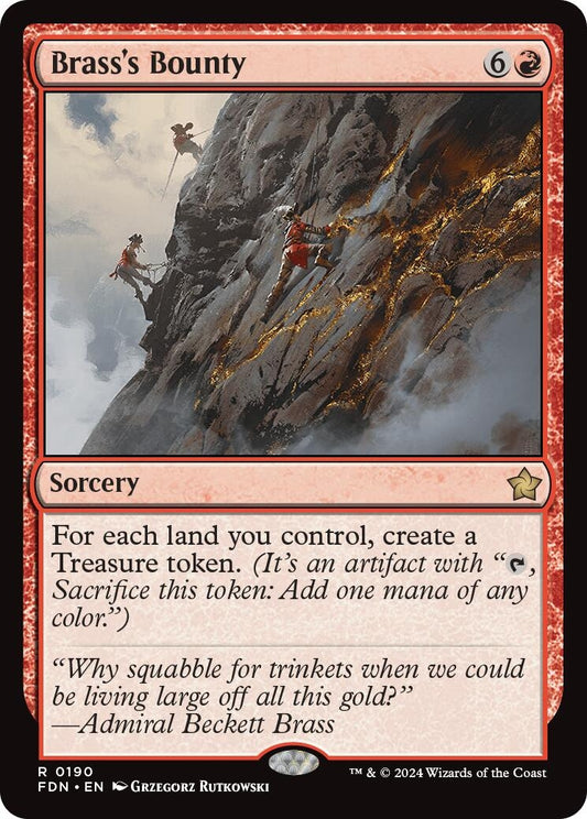Image for Brass's Bounty (190) - Magic: The Gathering