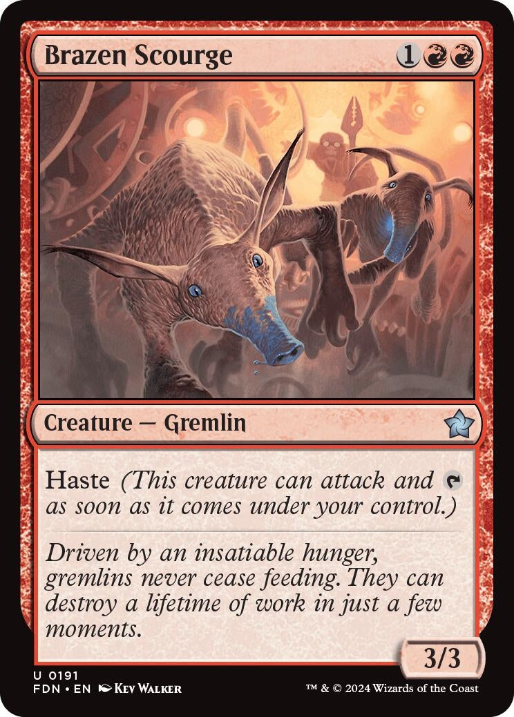 Image for Brazen Scourge (191) - Magic: The Gathering