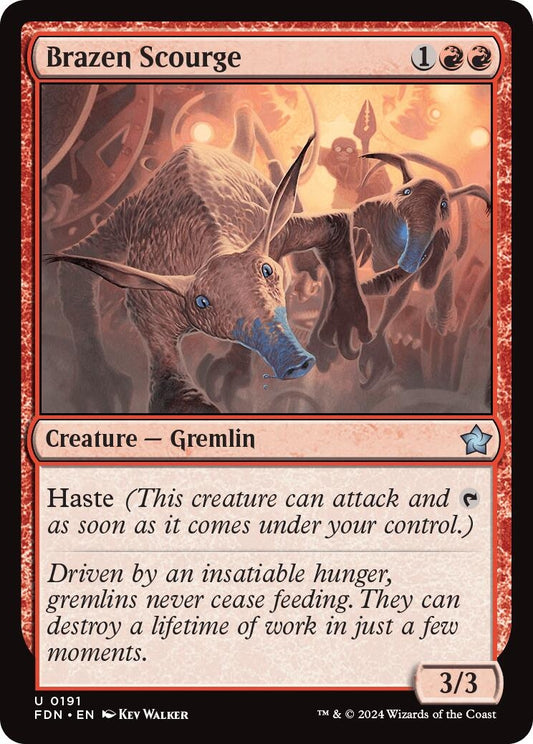 Image for Brazen Scourge (191) - Magic: The Gathering