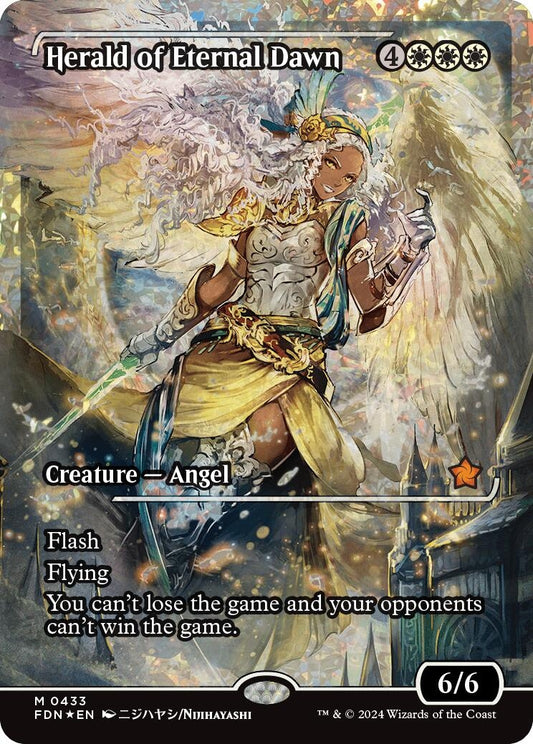Image for Herald of Eternal Dawn (Showcase) (Fracture Foil) (433) - Magic: The Gathering