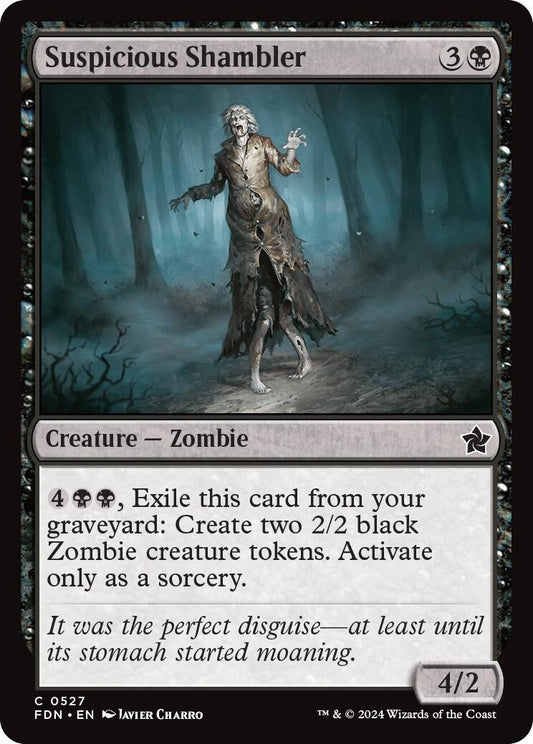 Image for Suspicious Shambler (527) - Magic: The Gathering