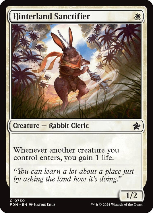 Image for Hinterland Sanctifier (730) - Magic: The Gathering