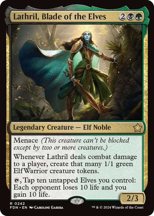 Image for Lathril, Blade of the Elves (242) - Magic: The Gathering