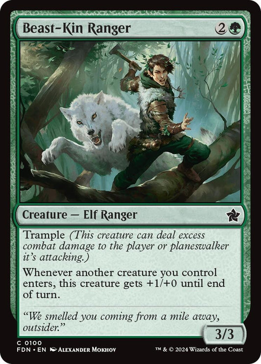Image for Beast-Kin Ranger (100) - Magic: The Gathering