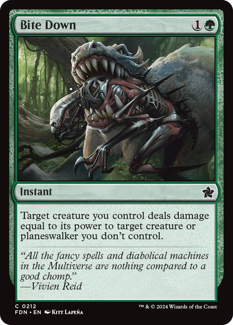Image for Bite Down (212) - Magic: The Gathering