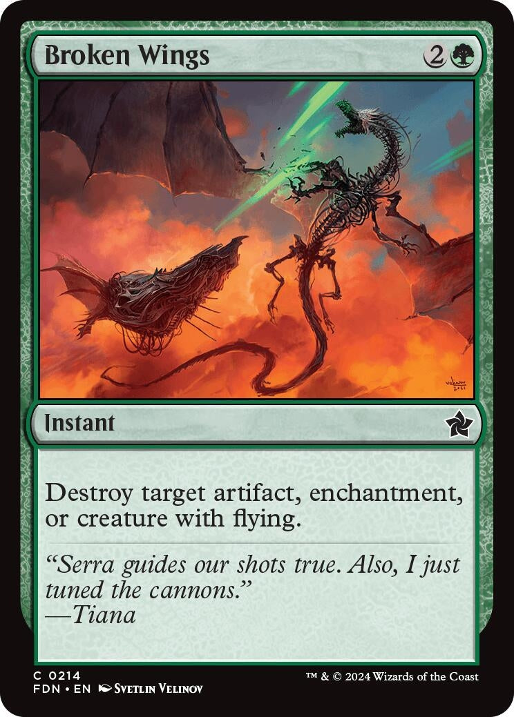 Image for Broken Wings (214) - Magic: The Gathering