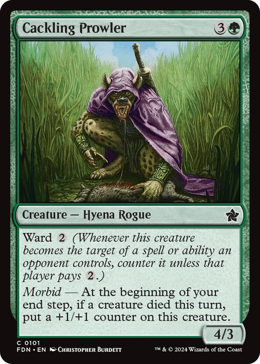 Image for Cackling Prowler (101) - Magic: The Gathering