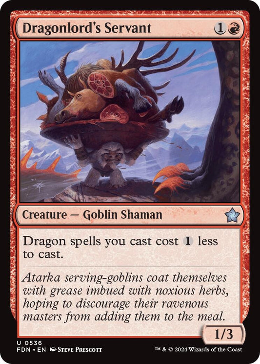 Image for Dragonlord's Servant (536) - Magic: The Gathering