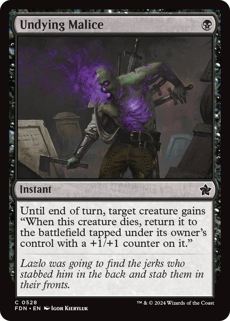 Image for Undying Malice (528) - Magic: The Gathering