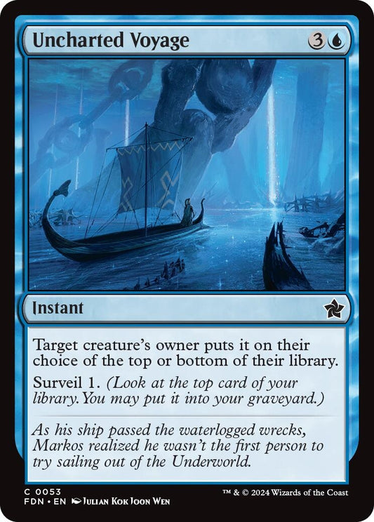 Image for Uncharted Voyage (53) - Magic: The Gathering