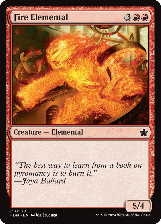 Image for Fire Elemental (538) - Magic: The Gathering