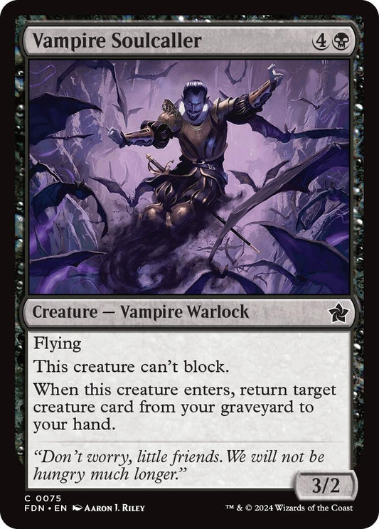 Image for Vampire Soulcaller (75) - Magic: The Gathering