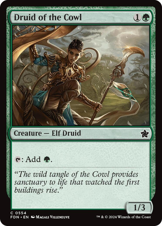 Image for Druid of the Cowl (554) - Magic: The Gathering
