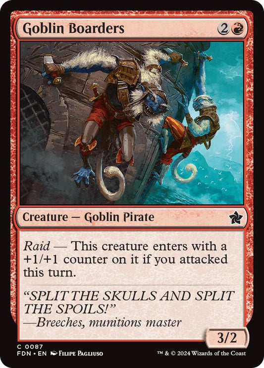 Image for Goblin Boarders (87) - Magic: The Gathering