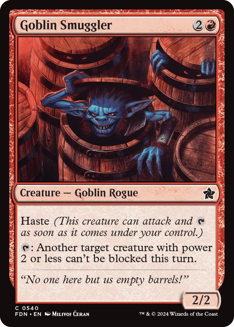 Image for Goblin Smuggler (540) - Magic: The Gathering