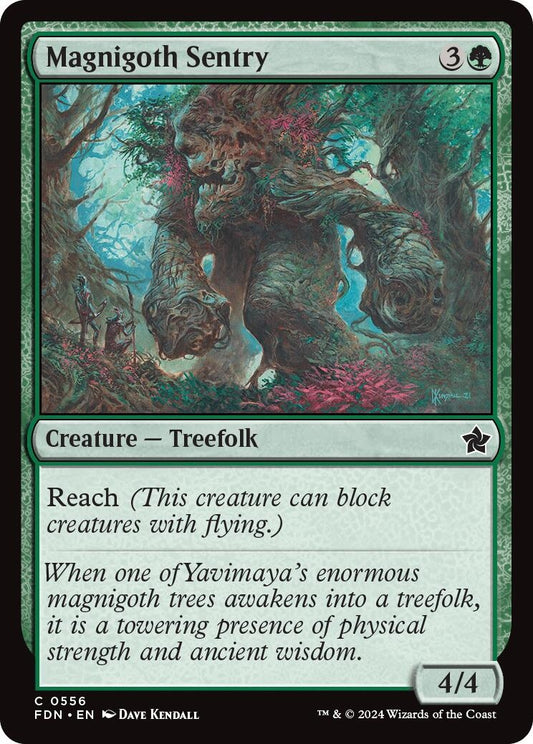 Image for Magnigoth Sentry (556) - Magic: The Gathering