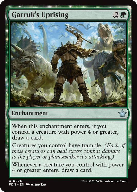 Image for Garruk's Uprising (220) - Magic: The Gathering
