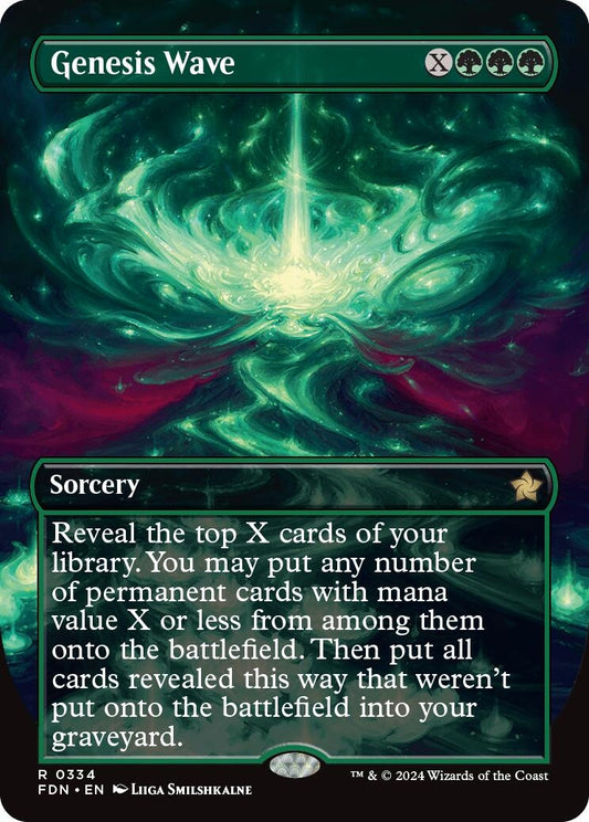 Image for Genesis Wave (Borderless) (334) - Magic: The Gathering