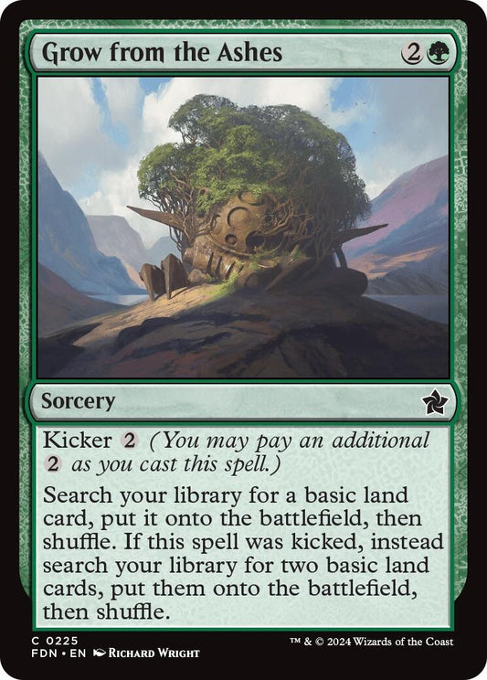 Image for Grow from the Ashes (225) - Magic: The Gathering