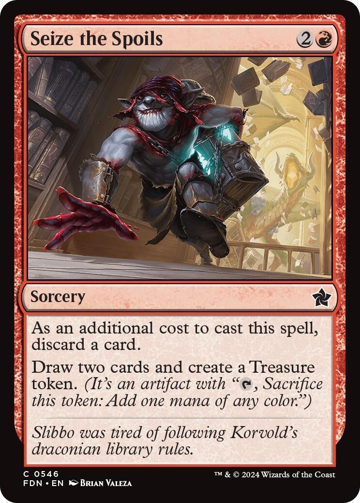 Image for Seize the Spoils (546) - Magic: The Gathering