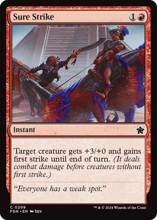 Image for Sure Strike (209) - Magic: The Gathering