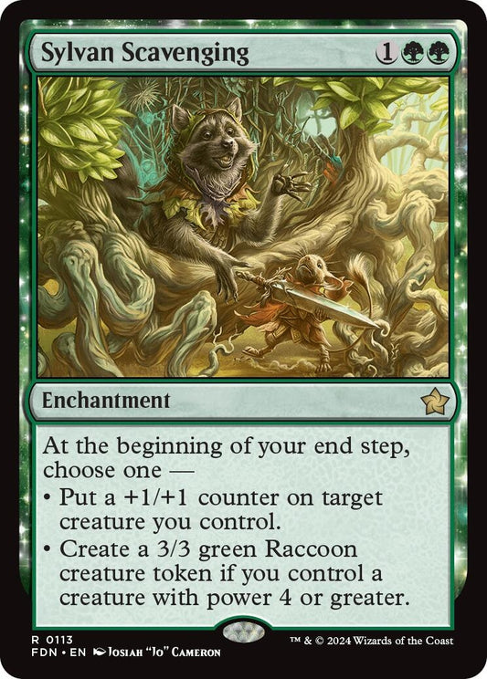 Image for Sylvan Scavenging (113) - Magic: The Gathering