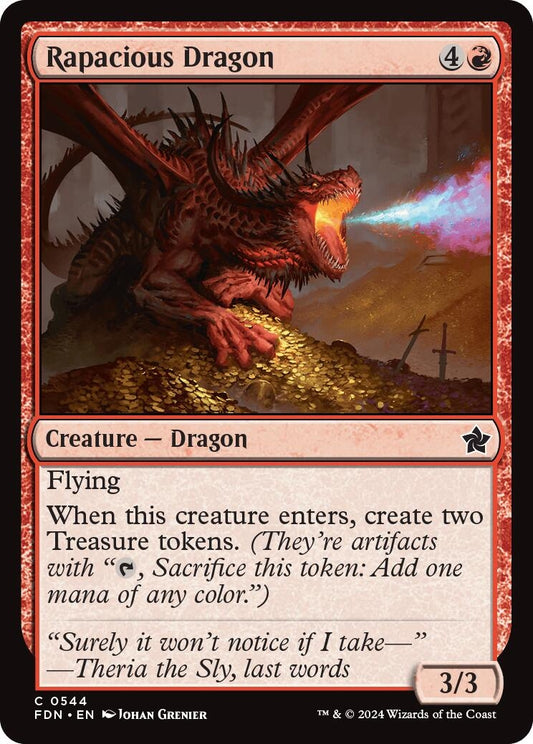 Image for Rapacious Dragon (544) - Magic: The Gathering