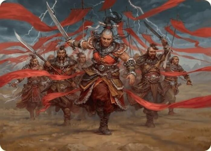 Image for Alesha, Who Laughs at Fate Art Card (14/54) (14) - Magic: The Gathering