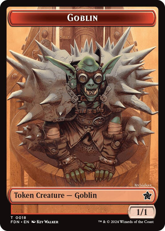 Image for Goblin // Insect Doubled-Sided Token (18 // 21) - Magic: The Gathering
