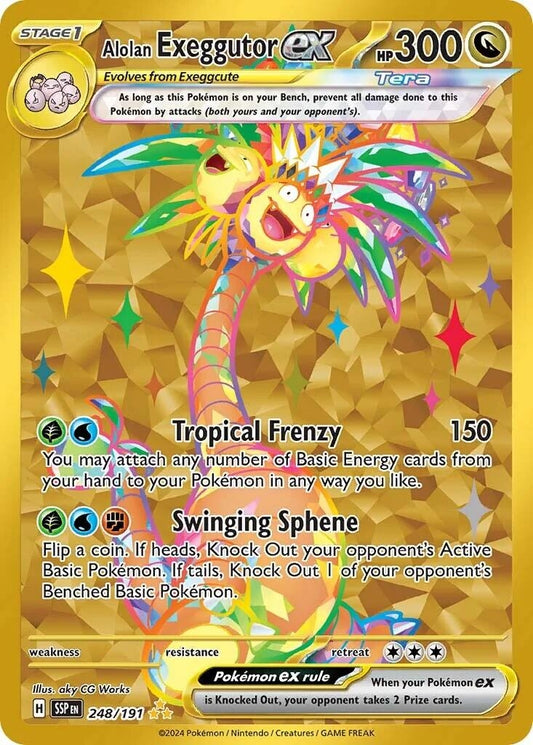 Image for Alolan Exeggutor ex (248/191) - Pokemon
