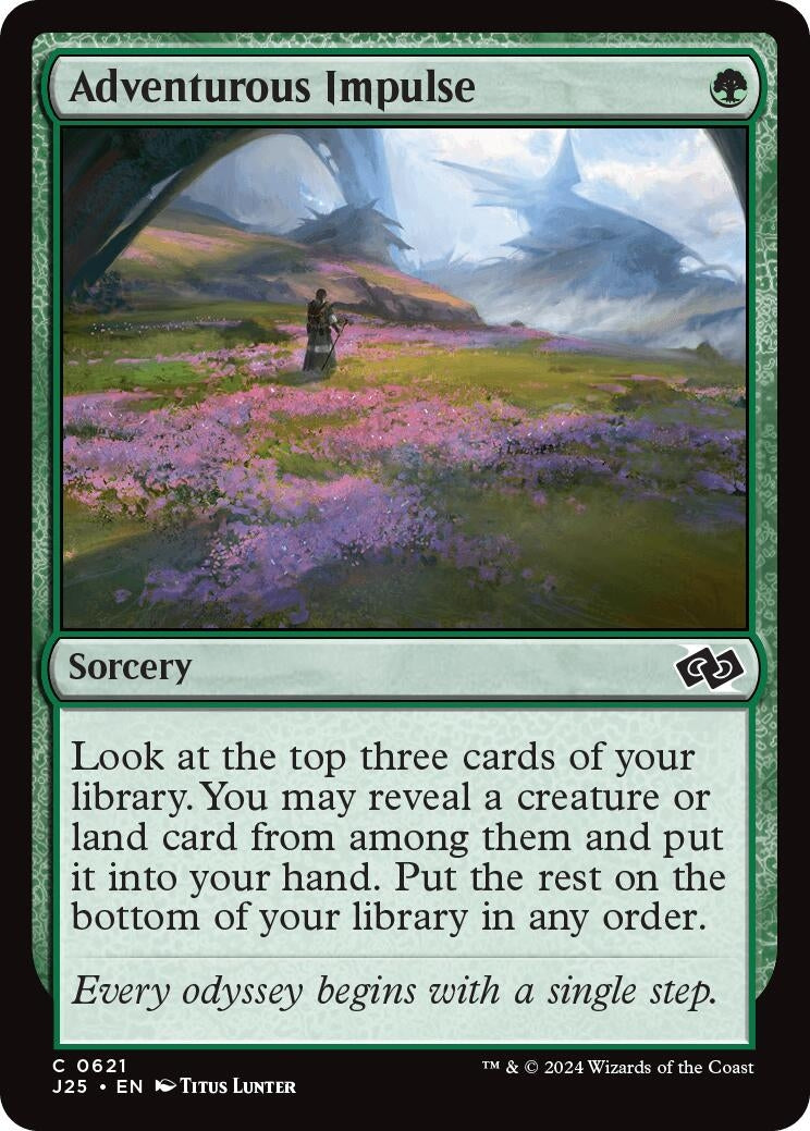 Image for Adventurous Impulse (621) - Magic: The Gathering