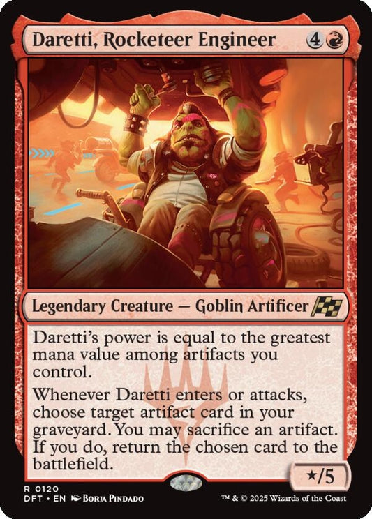 Image for Daretti, Rocketeer Engineer (120) - Magic: The Gathering