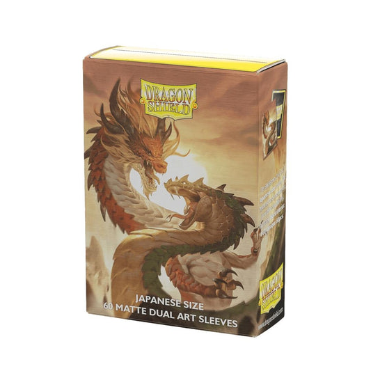 Image for Dragon Shield Dual Matte: Japanese Art Sleeves - Wood Snake 2025 (60-Pack) - Card Sleeves