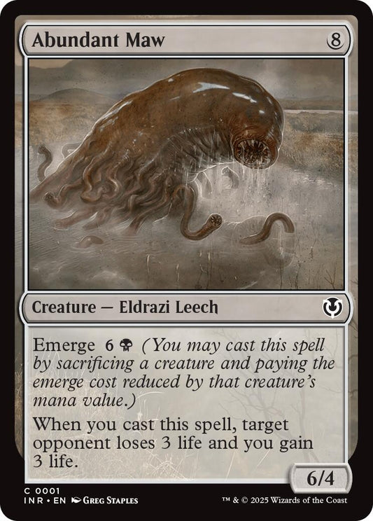 Image for Abundant Maw (1) - Magic: The Gathering