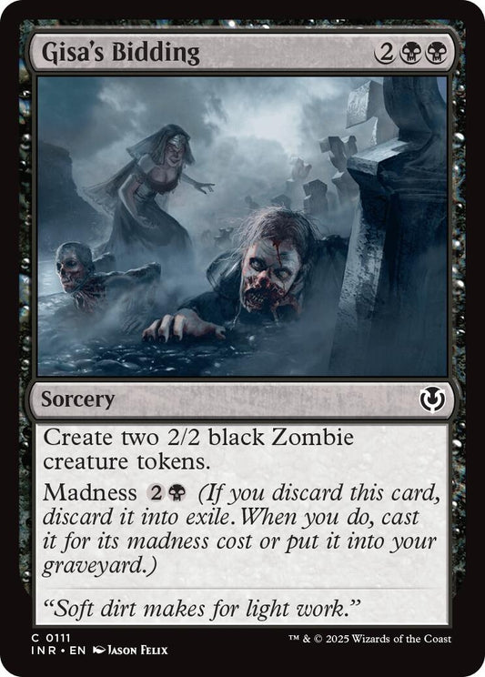 Image for Gisa's Bidding (111) - Magic: The Gathering