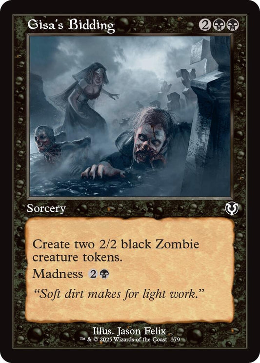 Image for Gisa's Bidding (Retro Frame) (379) - Magic: The Gathering